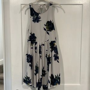 Free People Blue Floral Mini